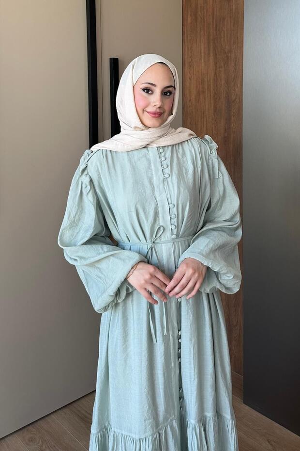 Soi Elbise 1096 Mint - 2