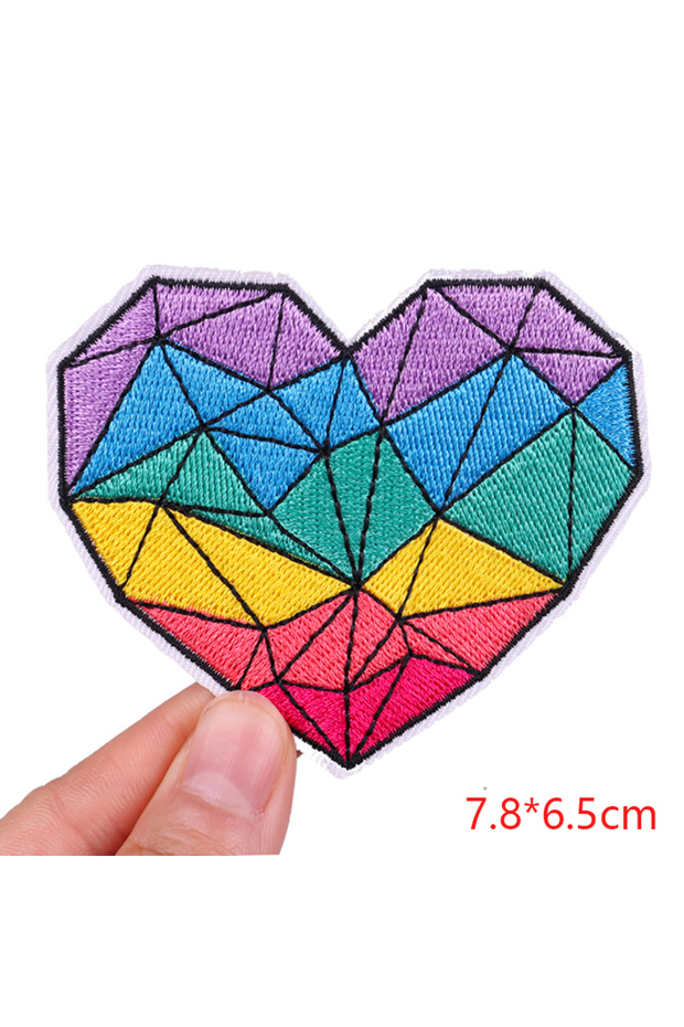 PE9212CT Fox Sheep/Animal Embroidery Patch Cartoon/Punk Patch Iron On Patches For Clothing Tarot Pat