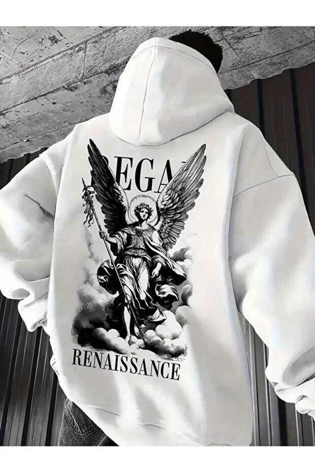 Men's Printed Sweatshirt 3-Thread Quality Fabric Oversized Cut