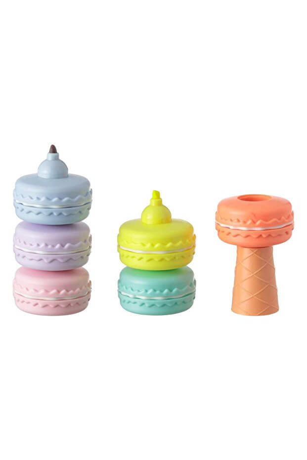 Fancy Macarons Highlighter 6 Colors - 2