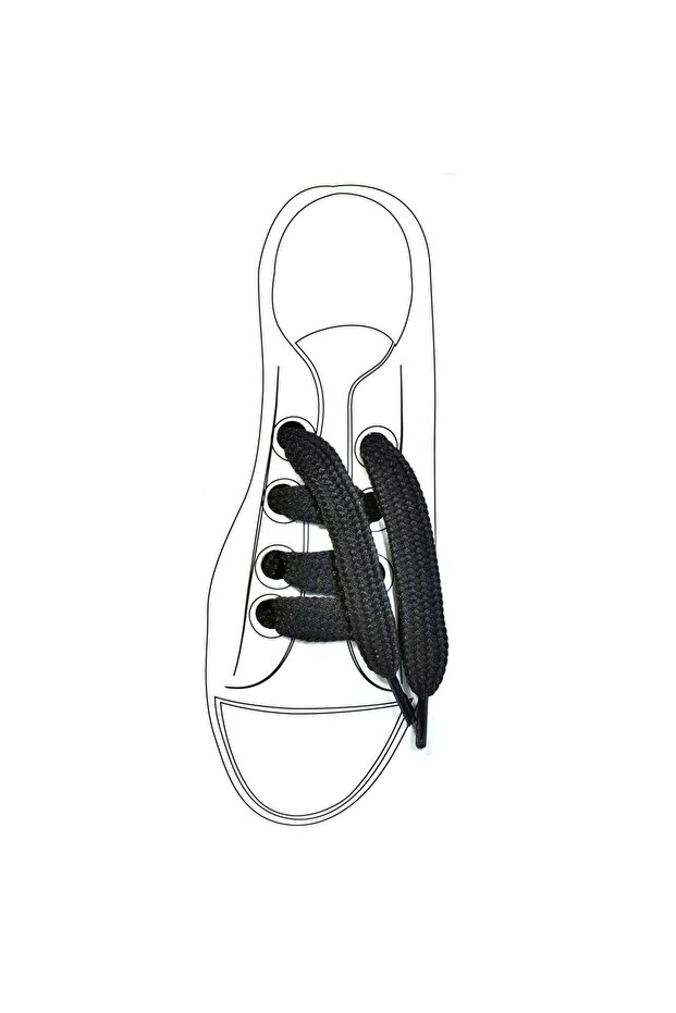 Black Shoelaces 140cm - 1