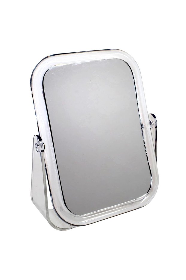 Transparent Square Mirror 18.3cm