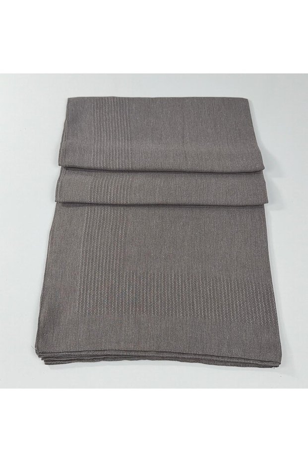 Large Size Pano Cotton Scarf - 120 X 120 - 0618-24