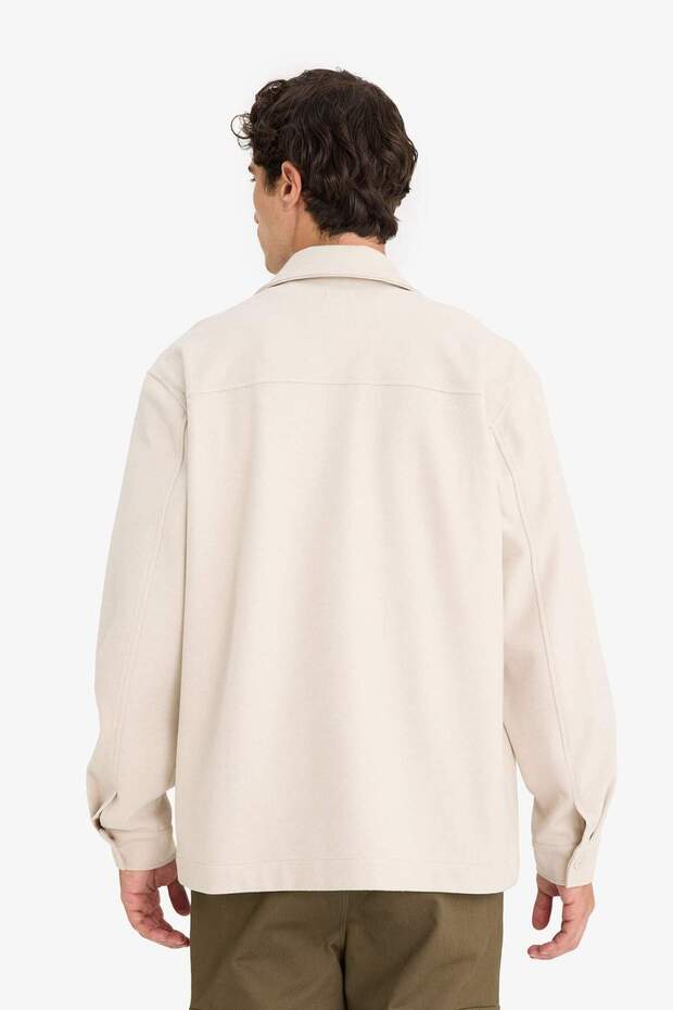 Buttoned Shirt Jacket E9251Ax25Au - 6