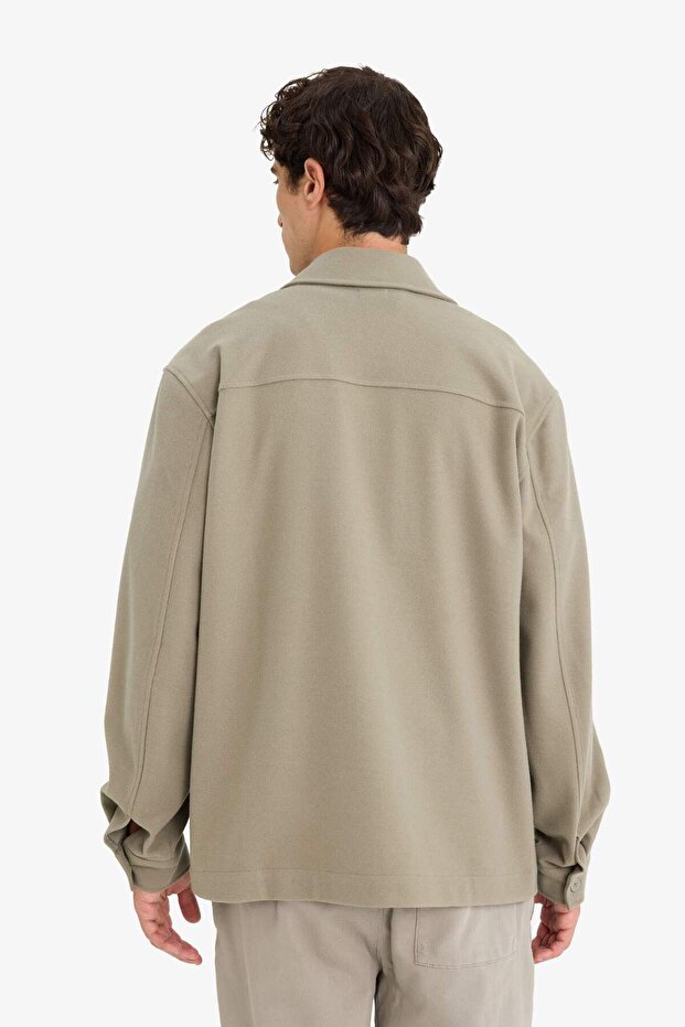 Düğmeli Gömlek Ceket E9251AX25AU - 6