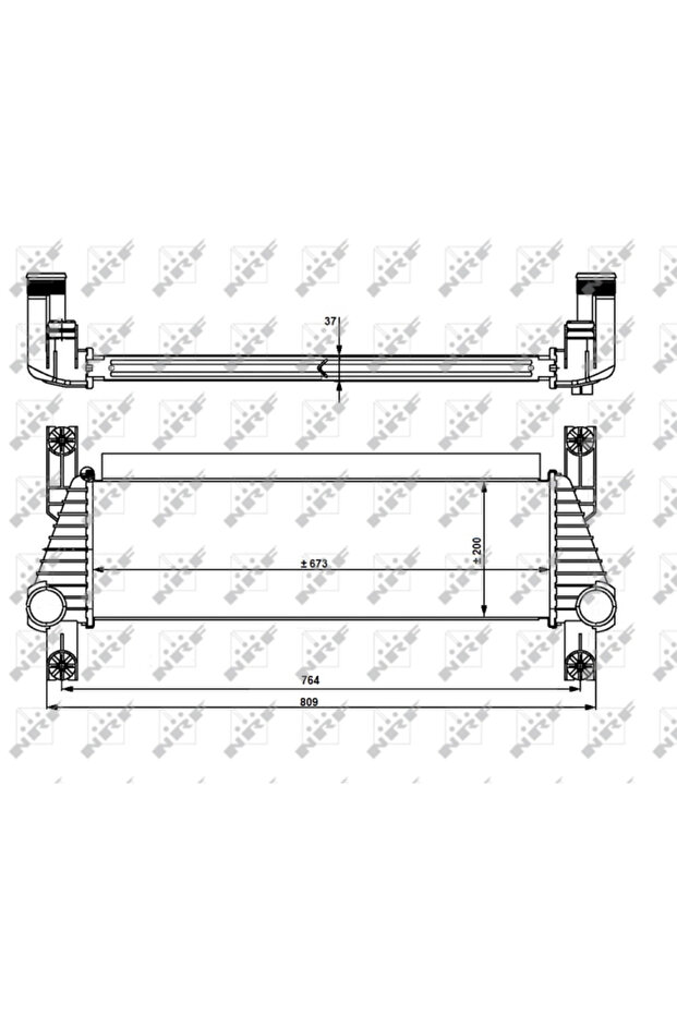 Intercooler Compresor Ford Ranger - 5