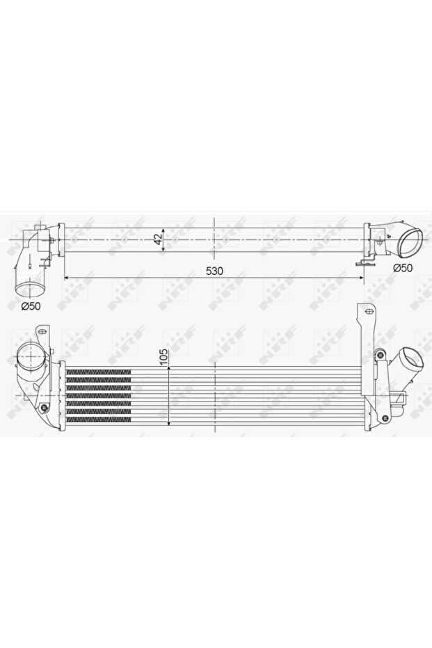 Renault Kangoo Compressor Intercooler - 3