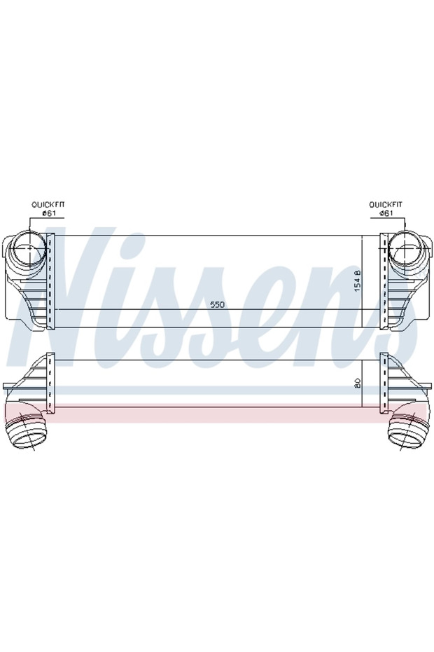 Intercooler Compressor Bmw 5/7 - 6