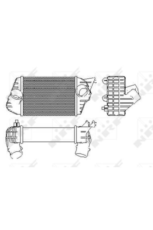 Intercooler Compresor Fiat Stilo - 5