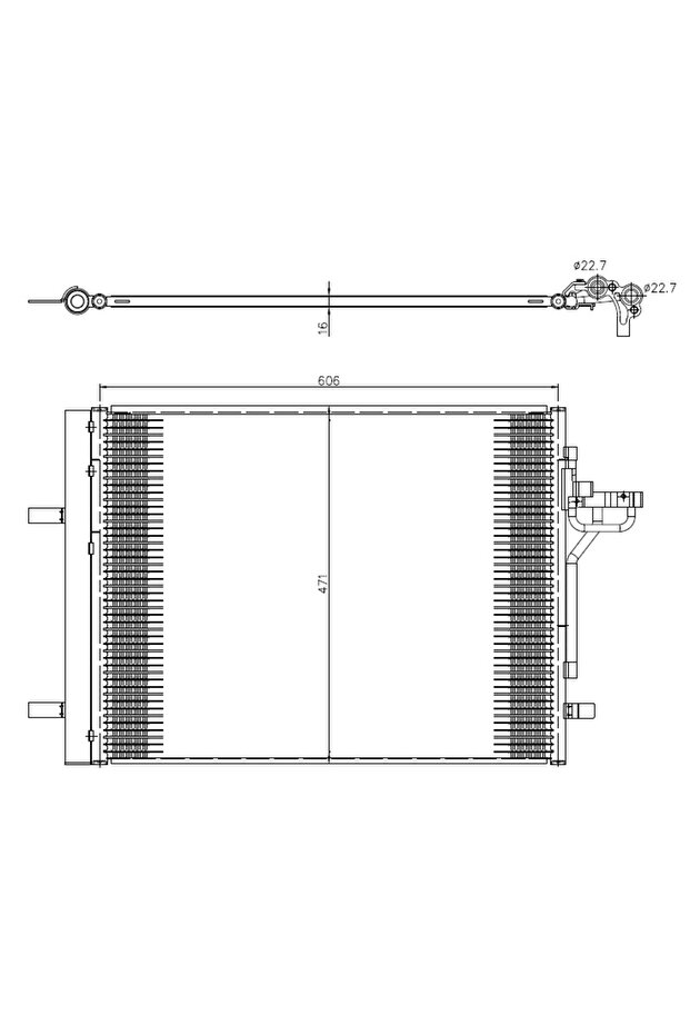 Condensator Climatizare Ford Focus 3 - 6