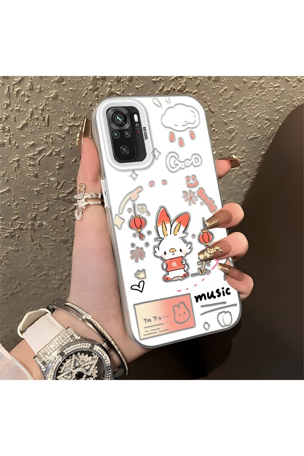 Redmi Note 10S Compatible High Quality Anti-Shock Dinosaur Pattern Case