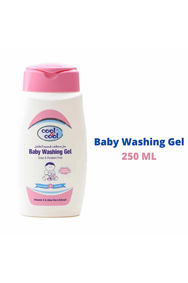 Baby Washing Gel with Aloe Vera and Vitamin-E Extract 250ml