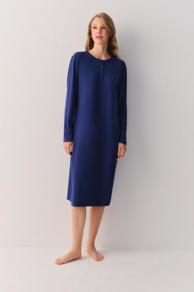 Pillow Check Uzun Gecelik - 2