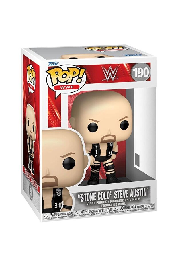 Pop! WWE Stone Cold Steve Austin FU86400 (Ages 3+)