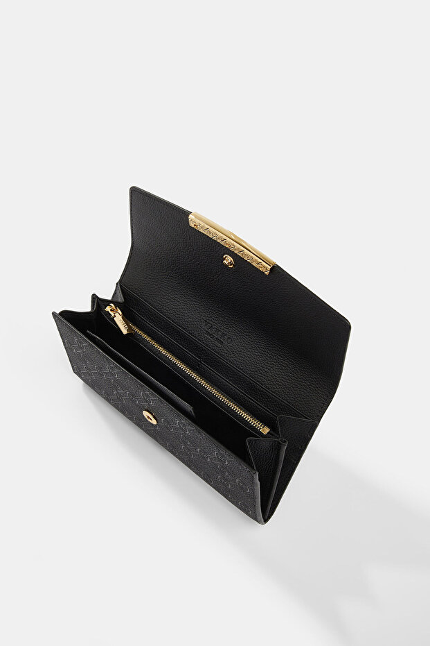 SİYAH MONOGRAM CÜZDAN - 6