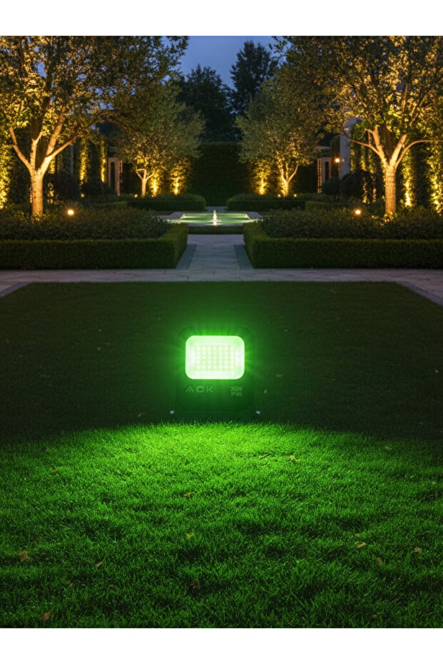 30W LED Projektör Yeşil - 2