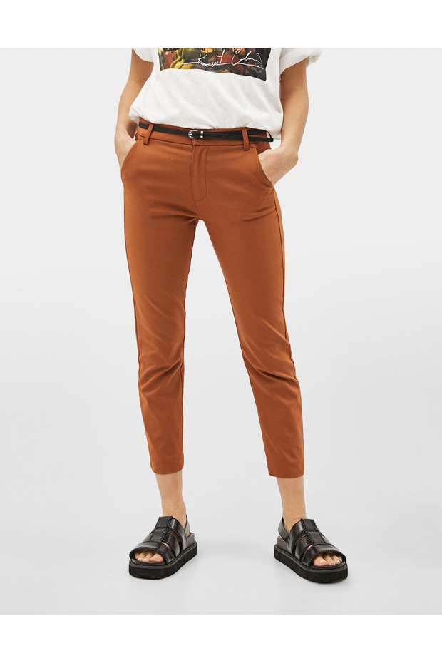 Pants, Brown - 1