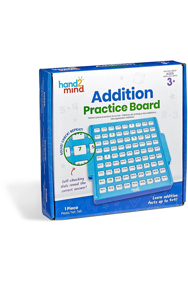 Addition practice board - 2