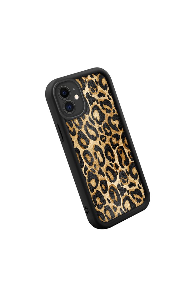 Stylish High-Quality Leopard Pattern Phone Case Compatible with iPhone 12