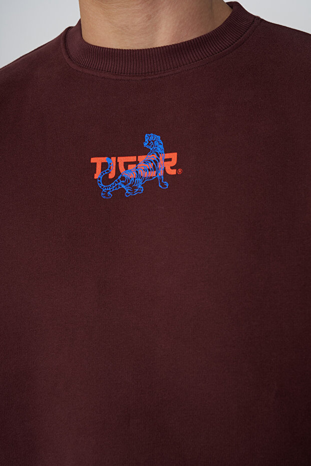 Tiger Baskılı Sweatshirt - 3