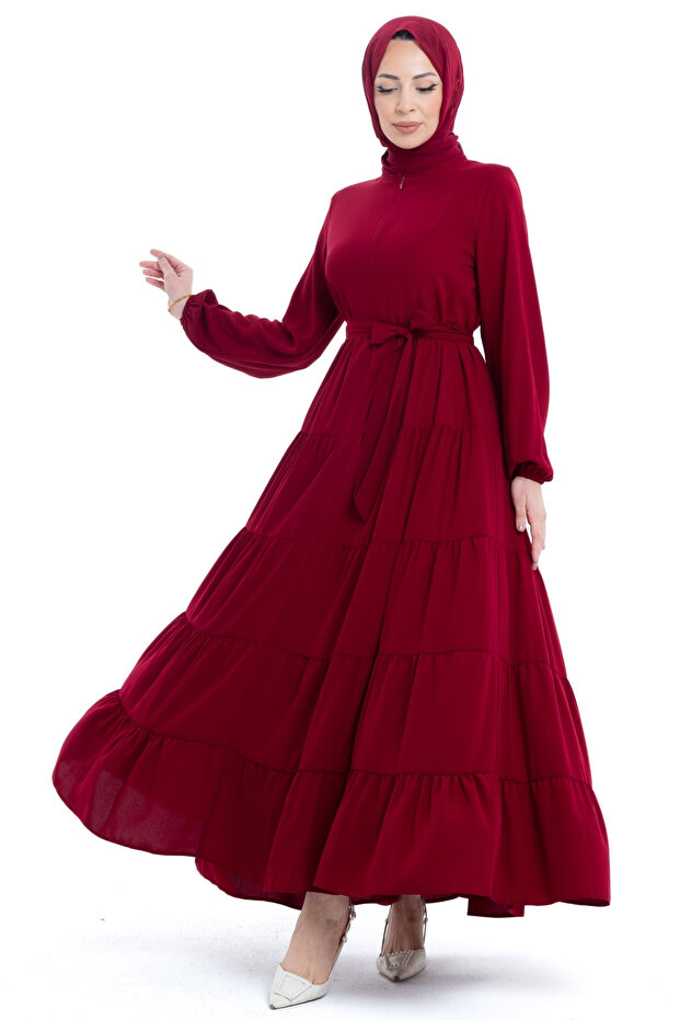 Rochie KATREL și Bordeaux - 6