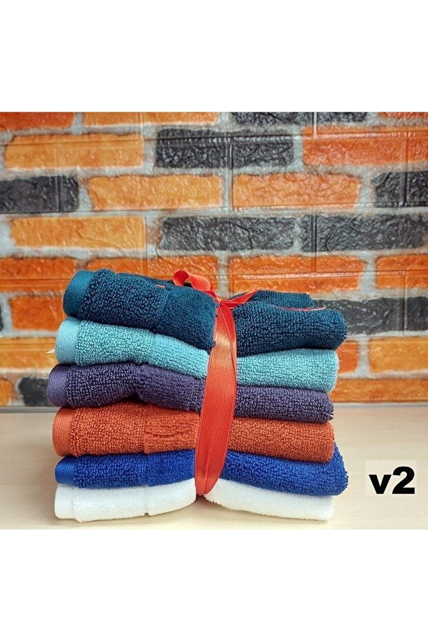 Svv Border -6 LI- منشفة مطبخ سميكة وناعمة (33x33) - v2