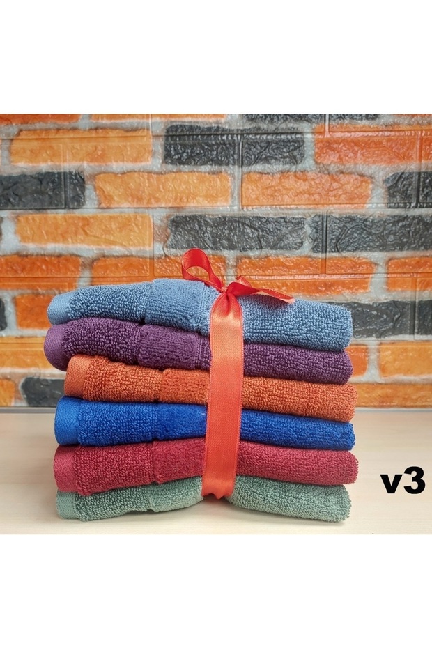 Svv Border -6 LI- منشفة مطبخ سميكة وناعمة (33x33) - v3