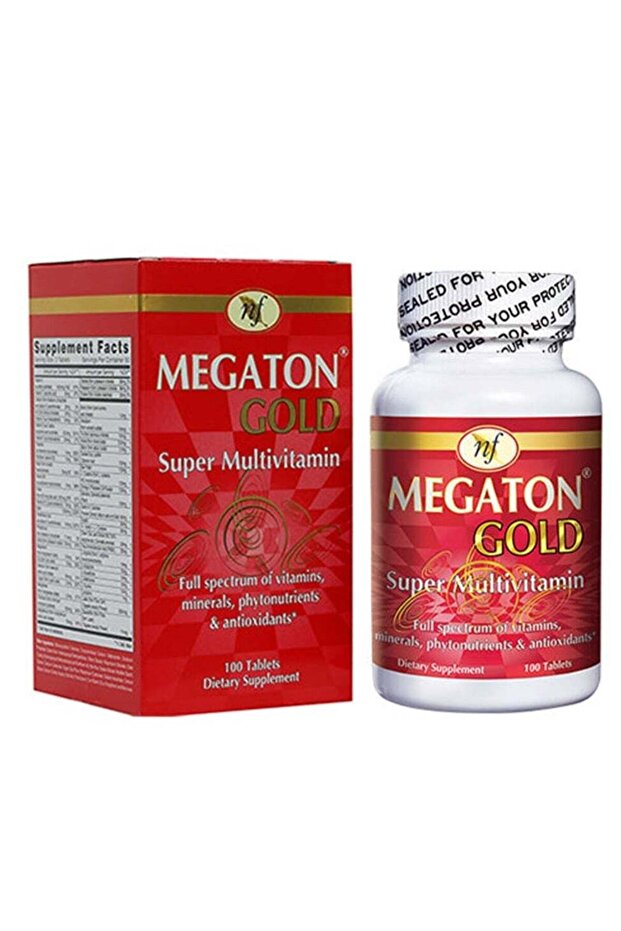 Megaton Gold Super Multivitamin 100 Tablets