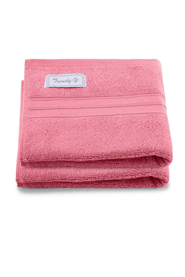 Hand Towel 50 x 90 Cm 550 Gsm 100% Cotton Highly Absorbent, Quick dry Set of 02 Pcs