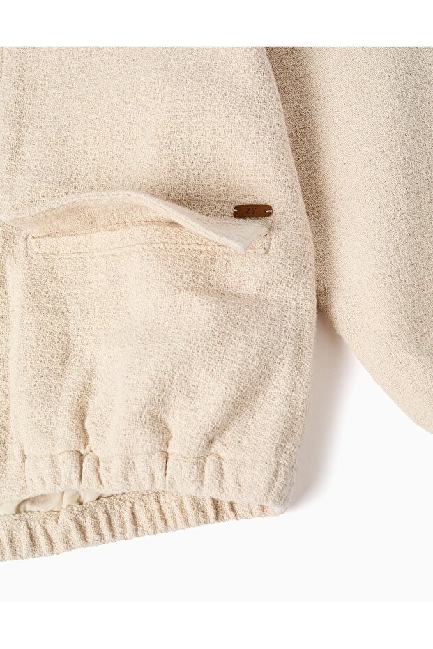 جاكيت دوبي، أبيض، مقاس 8/9 - 4