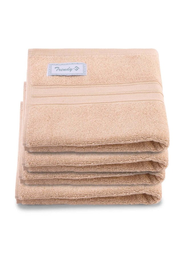 Hand Towel 50 x 90 Cm 550 Gsm 100% Cotton Highly Absorbent, Quick dry Set of 04 Pcs