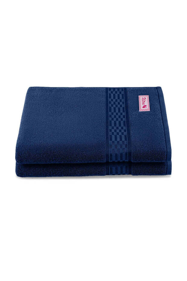 Bath Sheet 90 x 180 Cm 550 Gsm 100% Cotton Highly Absorbent, Quick dry Set of 02 Pcs