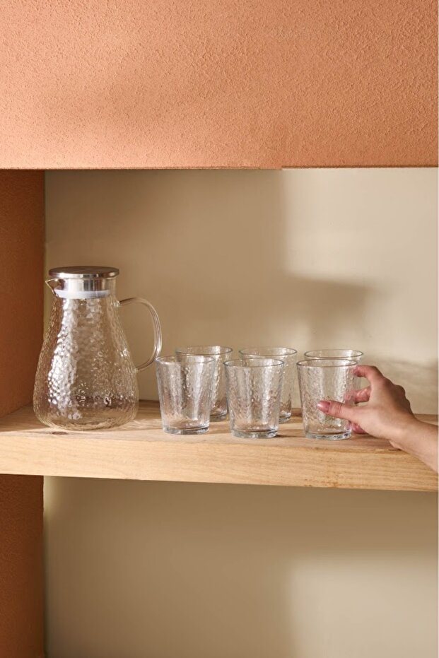 Lumınous 7 Parça Bardak Seti Şeffaf - 6