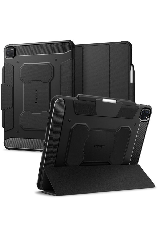 iPad Pro 13 (2024) Case - Rugged Armor Pro - Black