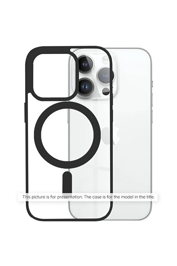 iPhone 16e Case - MagSafe Pro - Black - 1