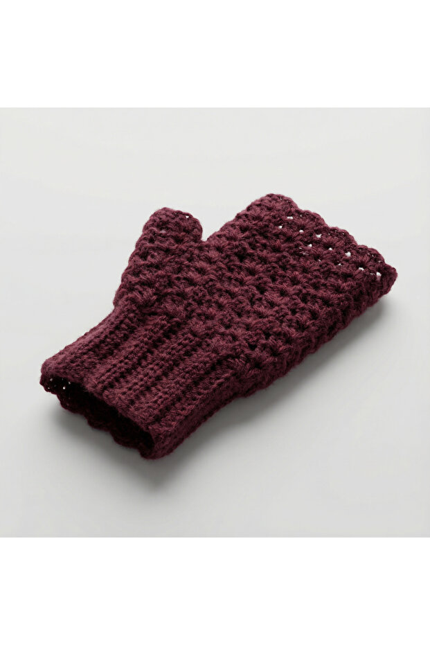 KADIN YARIM ELDİVEN-EL ÖRMESİ - 2