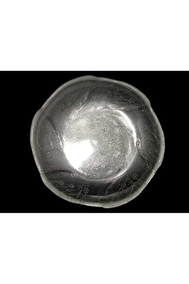 طقم أطباق زجاجية بنمط أوراق الشجر 4 قطع - 3