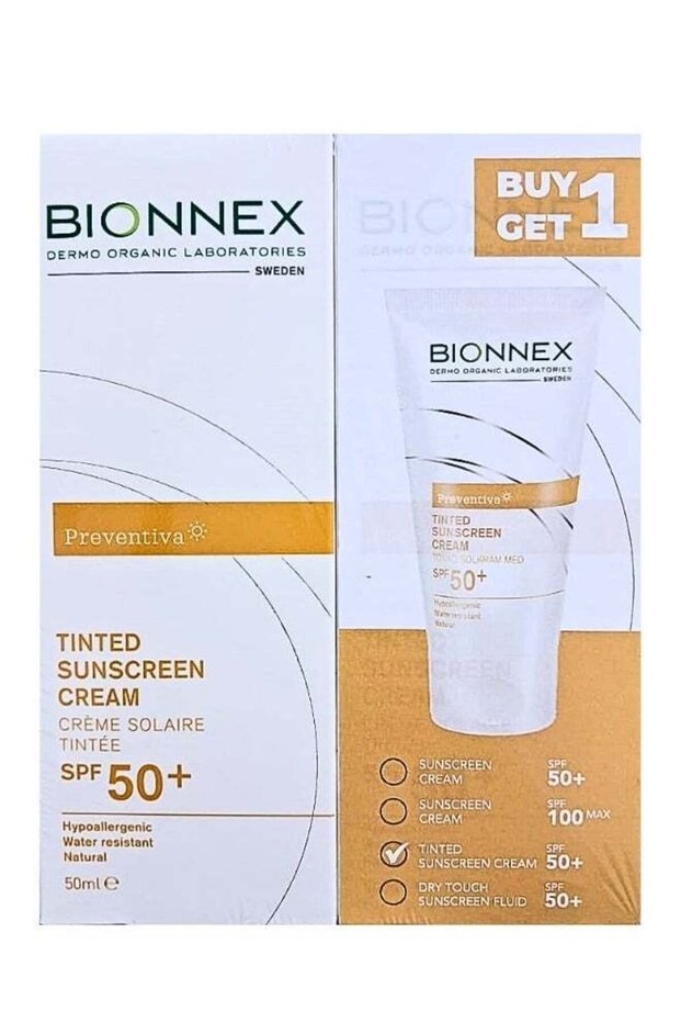 Preventiva Tinted Sunscreen Cream 50+ 50Ml