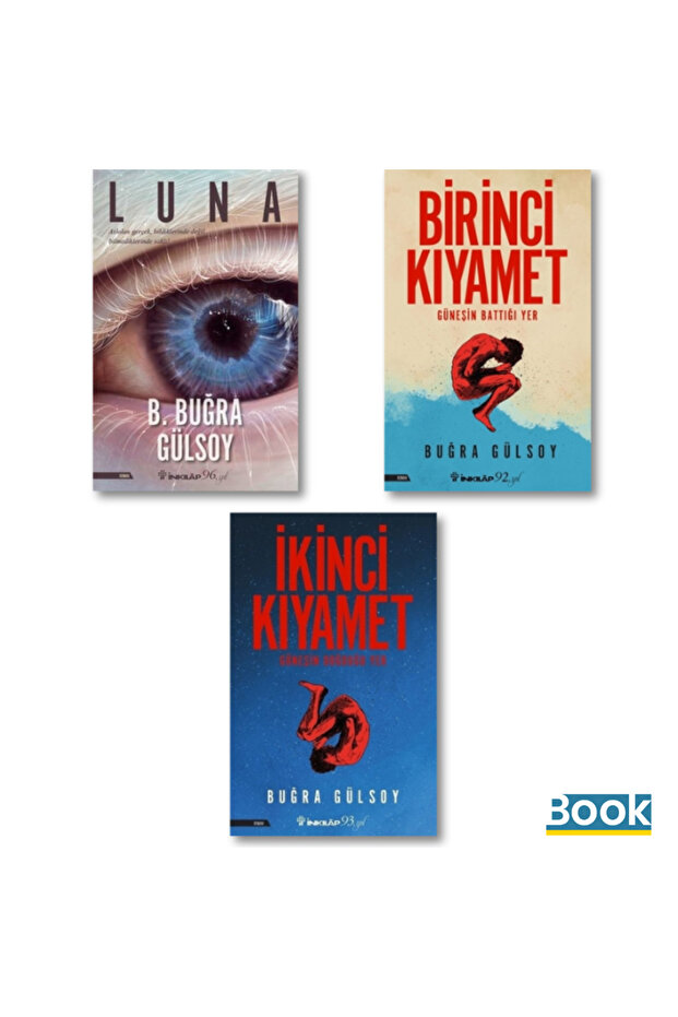 Buğra Gülsoy Kitap Seti / Luna - Birinci Kıyamet - İkinci Kıyamet