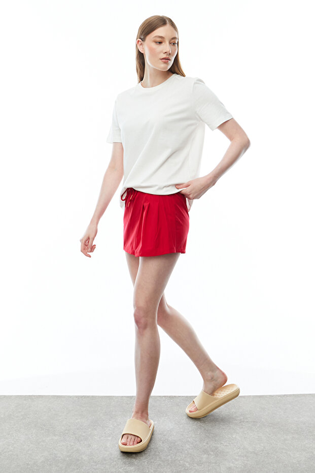 Kadın Deniz Etek Şortu - 4