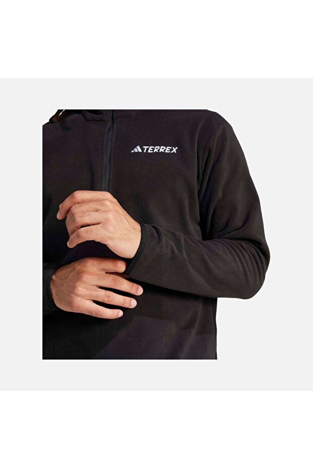 Multi Essentials 1/2 Zip Fleece Fermuarlı Üst - 7