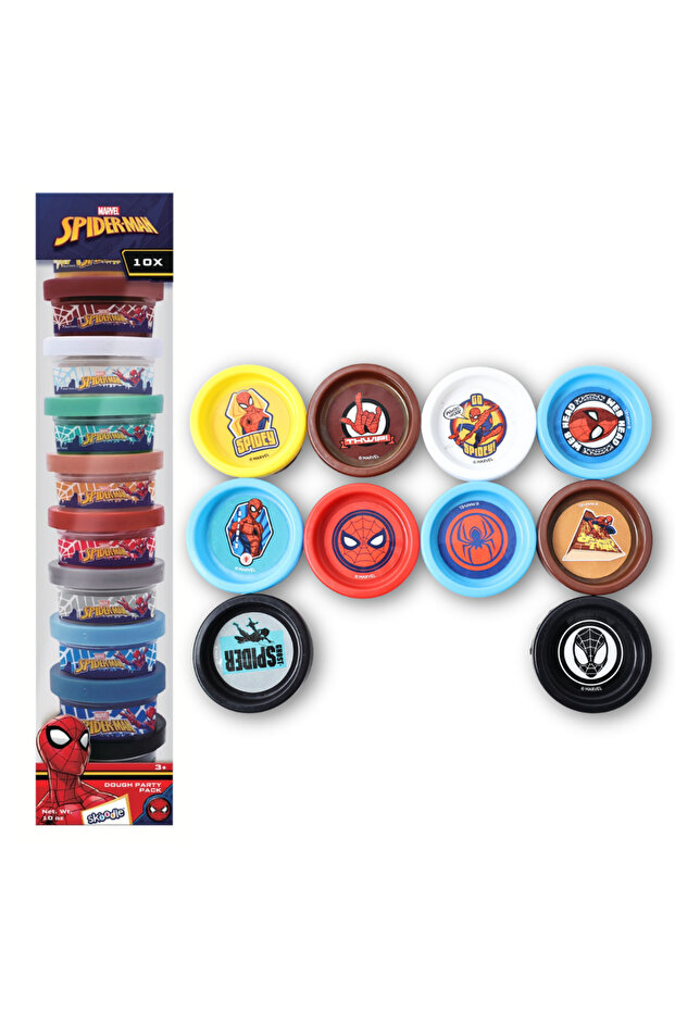 - Spider-man Dough Party Pack - 10pcs