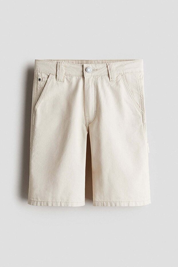 Loose-fit carpenter shorts