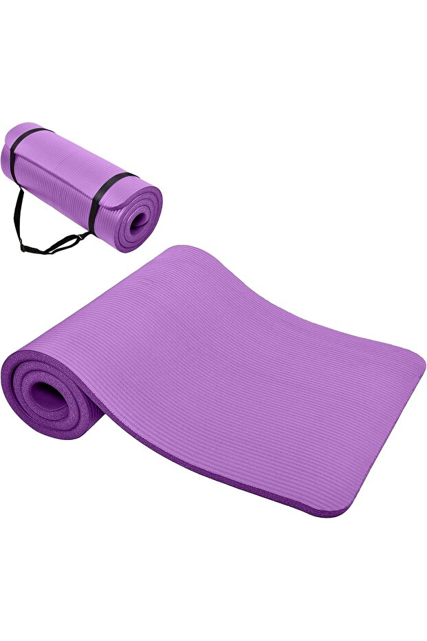 Yoga Mat Non Slip, Yoga Mat with Strap. Exercise Mat. Yoga and Many Other Home Workouts