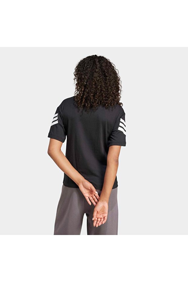 Future Icons Kadın Siyah Tişört (JE0237) - 2