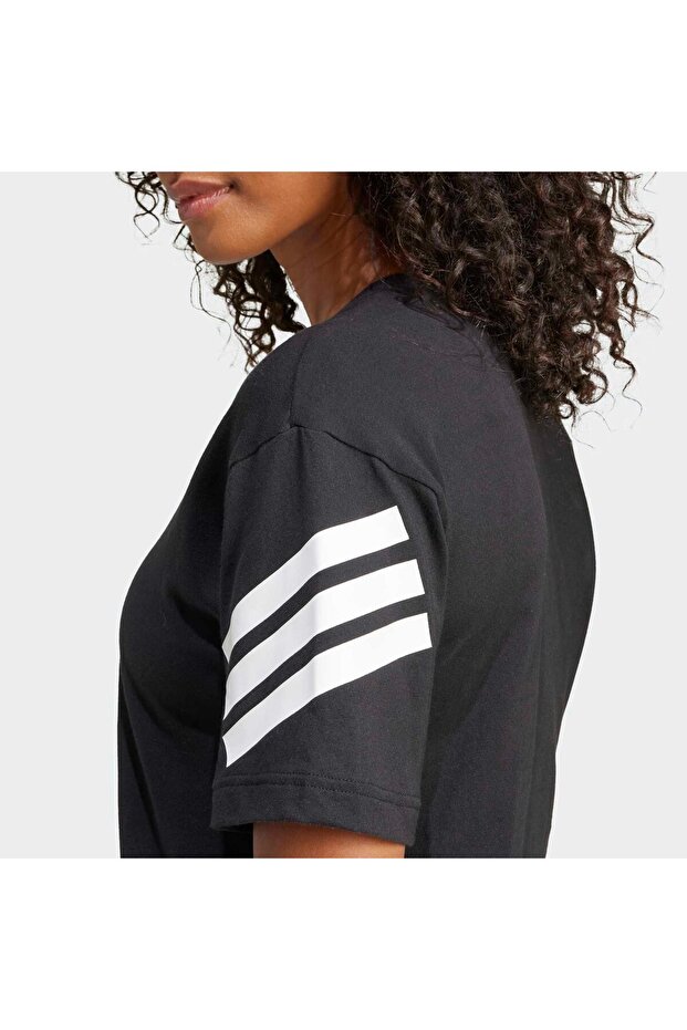 Future Icons Kadın Siyah Tişört (JE0237) - 5