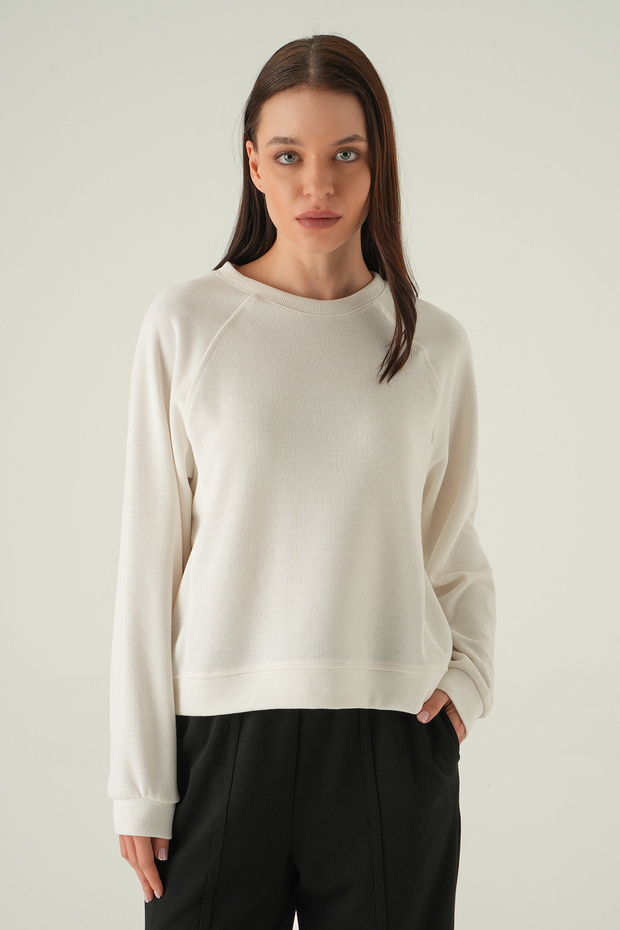 8271A سترة برقبة دائرية إكرو - 2