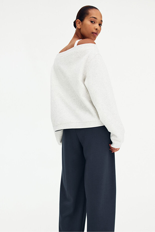 Geniş Pull-on Pantolon - 4