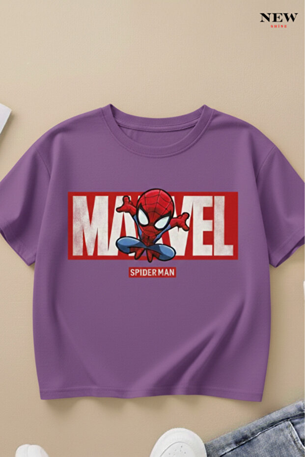 Marvel Printed Unisex Children's T-Shirt
