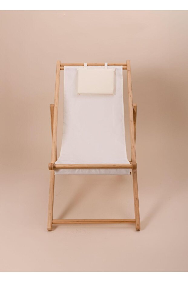 Bambu Katlanır Şezlong Sandalye CMB0009 - 4